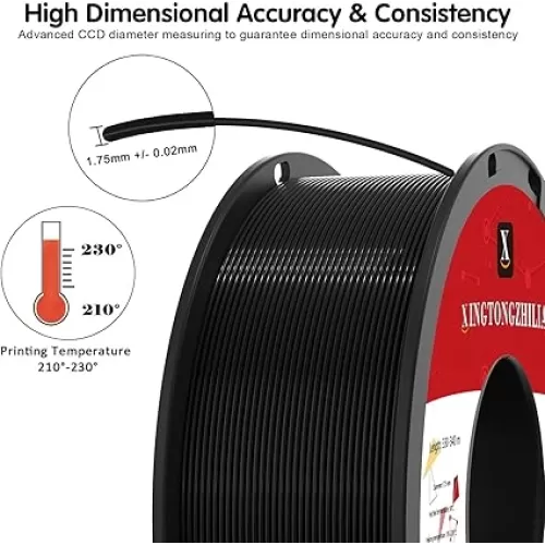 ACTIVEME PETG+ Juodas