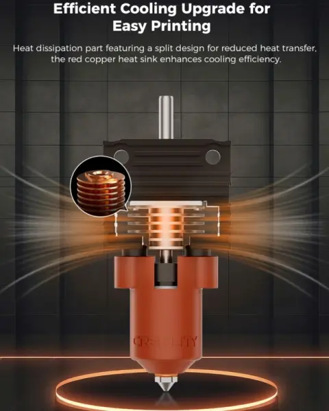 Copper Heatsink for Efficient Cooling