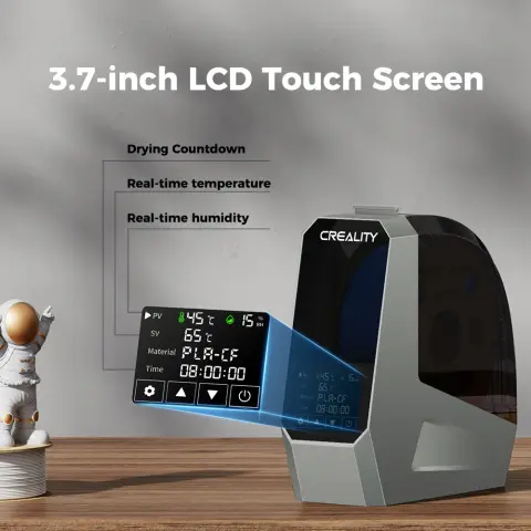 3.7" Touch Screen Status at a Glance